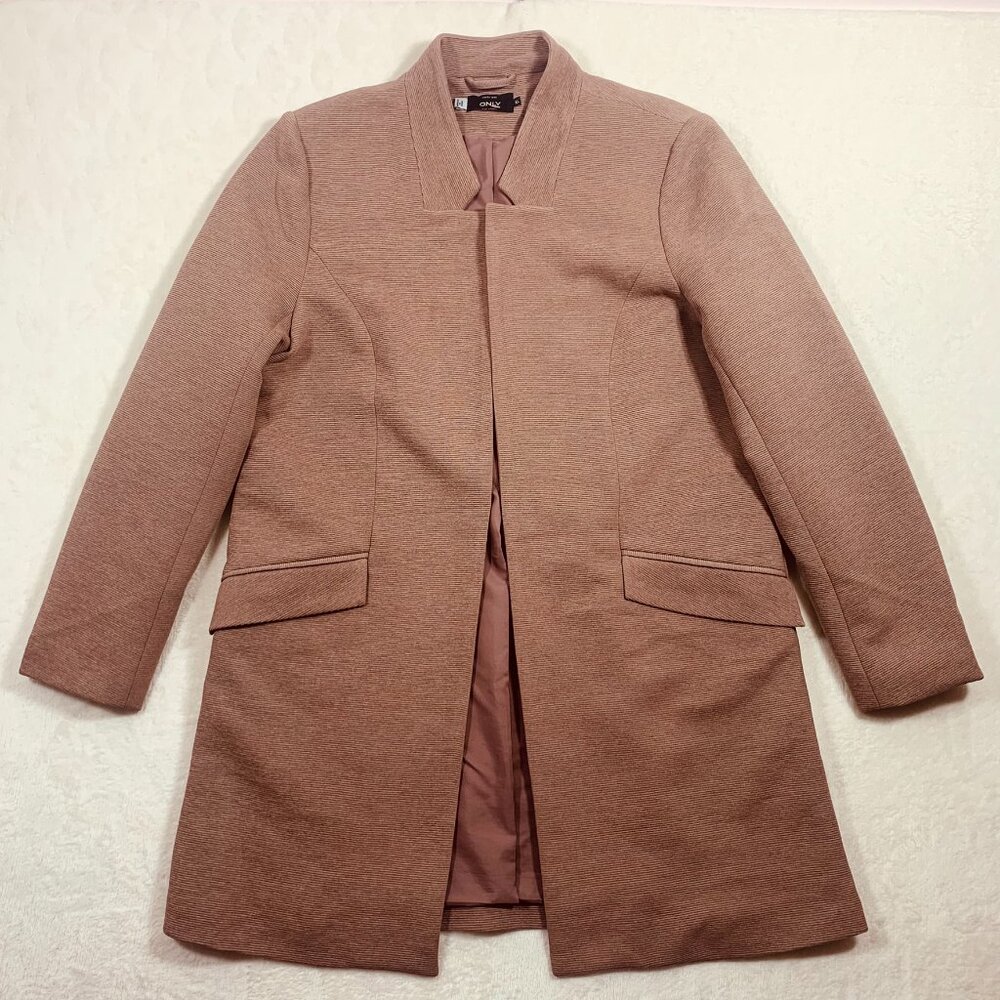 Only Long Blazer in Muted Rose